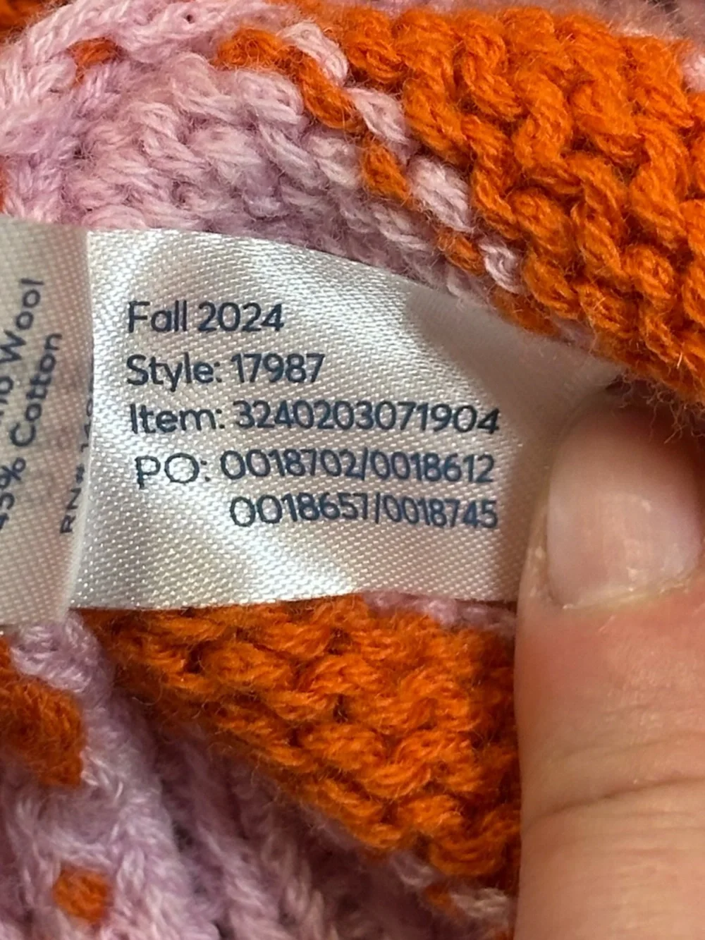 Marine Layer Claire Relaxed Polo Sweater, Merino Wool/Cotton - Womens XL - Picture 15 of 16